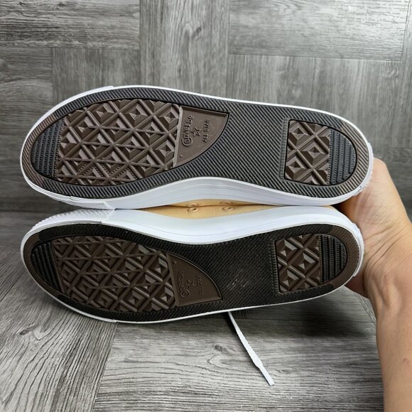 Converse All Star Women's size 10 Peach Canvas Casual Shoes - Picture 5 of 6